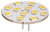 Goobay 30586 LED Tellerstrahler G4 Leuchtmittel 2 Watt / LED Glühbirne warmweiß 3000 K / Sockel G4 / LED Glühlampe 230lm