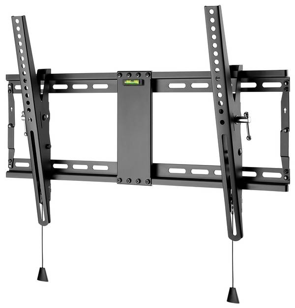 Goobay 49929 TV-Wandhalterung Pro TILT 94 cm (37") - 178 cm (70"), neigbar, flache Fernsehhalterung, VESA 600x400, 70 kg
