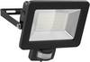 Goobay 53883 LED Außenstrahler Bewegungsmelder 50W / PIR Sensor / 4250lm Neutralweiß Scheinwerfer Außenleuchte / Schwarz