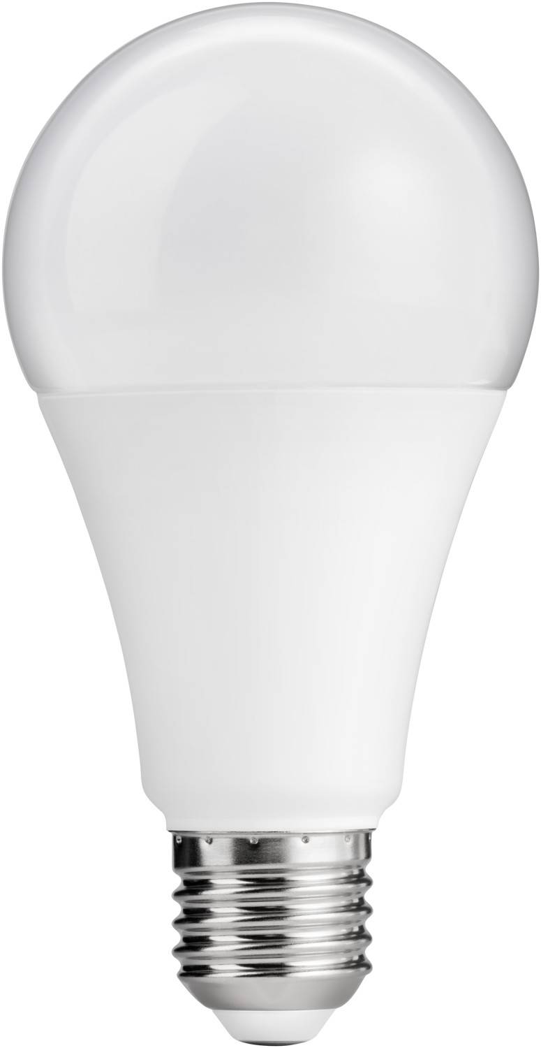 Goobay 65389 LED Glühbirne E27 Leuchtmittel 15 Watt / LED Birne warmweiß 3000 K / Sockel E27 / LED Glühlampe mattiert-0