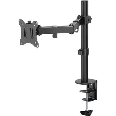 Goobay Monitorhalterung Single FLEX zur Tischmontage 43 cm (17") - 81 cm (32") Monitorarm rotier- & schwenkbar 8kg-0