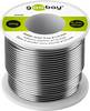 Goobay 40848 Lötzinn bleifrei ø 1,5mm Lötdraht Flussmittel / 0,3 % Silber / 217 °C Schmelzpunkt / bleifreies Löten 250g