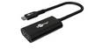Goobay 38532 USB C auf HDMI Adapter / UHD 4K @ 60 Hz / OTG USB-C Stecker zu HDMI Buchse / Adapterkabel Schwarz / 13 cm