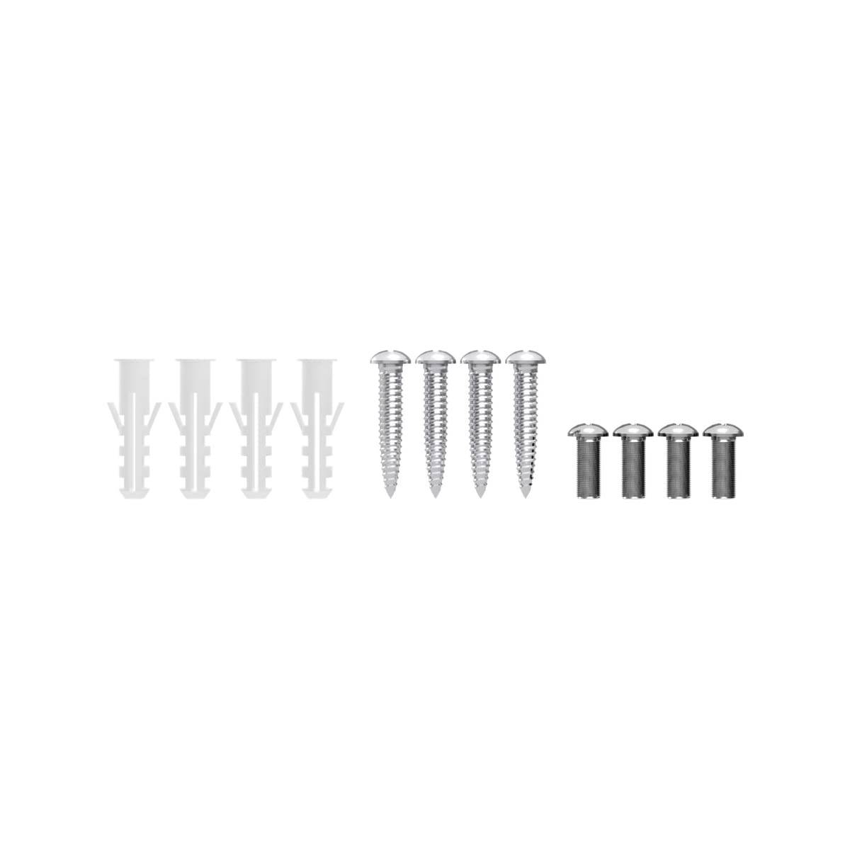 Goobay 49393 2x universal Lautsprecher-Wandhalterung, Neigbar & Schwenkbar, für Satellitenboxen bis 3,5 kg, Schwarz-4
