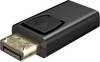 Goobay 51719 DisplayPort auf HDMI Adapter / WUXGA 1920x1200 / DP Stecker & HDMI Buchse Konverter Adapterstecker Schwarz