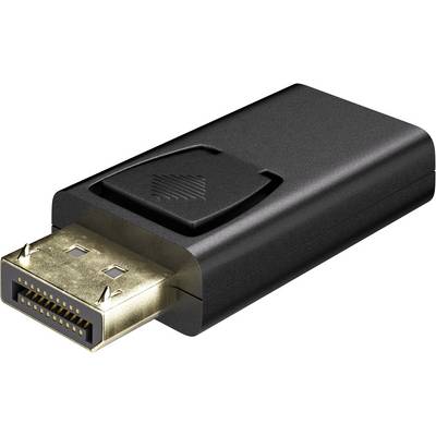 Goobay 51719 DisplayPort auf HDMI Adapter / WUXGA 1920x1200 / DP Stecker & HDMI Buchse Konverter Adapterstecker Schwarz-0