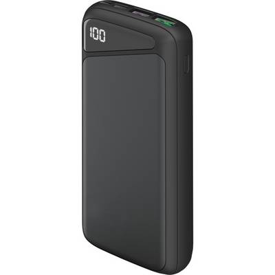 Goobay Powerbank 20000 mAh, Powerbank mit USB-C & USB-A, 18 W Power Delivery & Quick Charge, LiPo 74 Wh-0