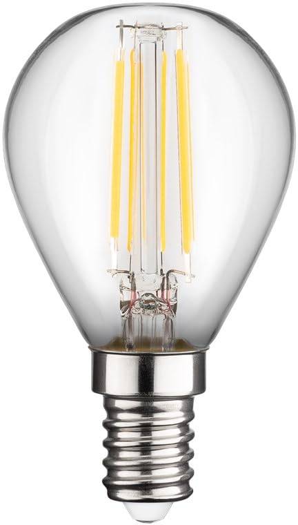 Goobay 65394 LED Glühbirne E14 Mini Globe 4 Watt / LED Birne warmweiß 2700 K / Sockel E14 / LED Glühlampe Filament-3