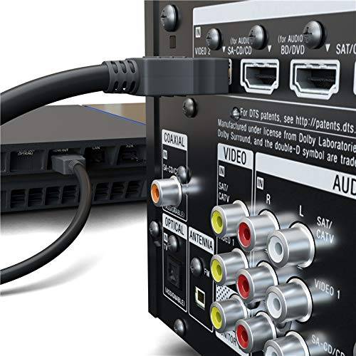 Goobay 61149 High Speed HDMI Kabel mit Ethernet / UHD 4K @ 60Hz Monitorkabel 18 Gbits CCS Anschlusskabel Schwarz / 0,5m-6