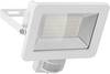Goobay 53884 LED Außenstrahler Bewegungsmelder 50W / PIR Sensor / 4250lm Neutralweiß Scheinwerfer Außenleuchte / Weiß