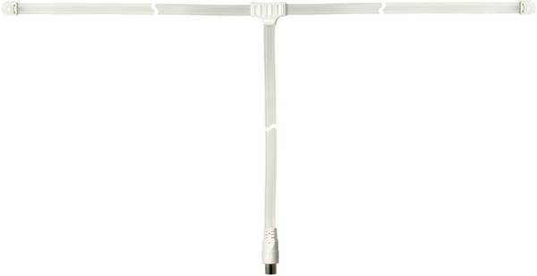 Goobay 68850 DAB Radio Antenne / UKW Antenne für Stereoanlage AM FM DAB Turner / Koax Buchse / 75 Ohm / Kabel 1,75m