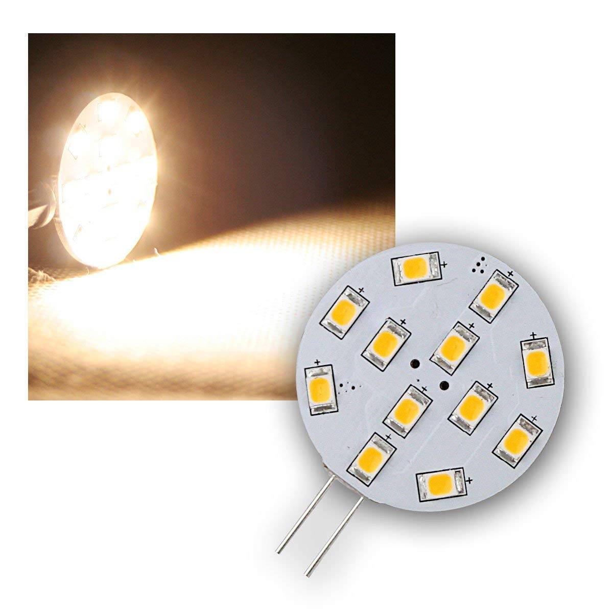 Goobay 30588 LED Strahler G4 Leuchtmittel 2 Watt / LED Glühbirne warmweiß 3000 K / Sockel G4 / LED Glühlampe 230 lm-1
