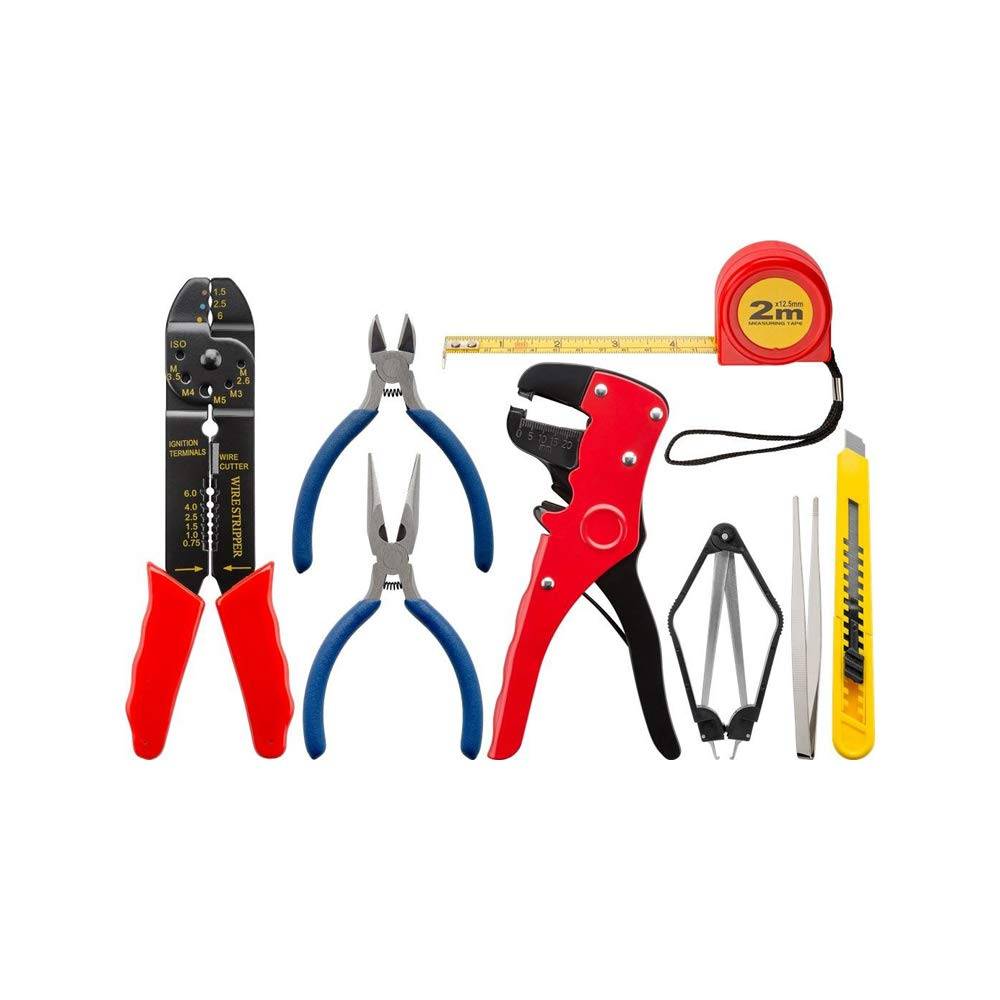 Goobay 45243 Lötkolben 30W Werkzeug Set Tasche / Entlötpumpe Lötzinn Lötfett / Schraubendreher Zange Crimpen / 20-teilig-2
