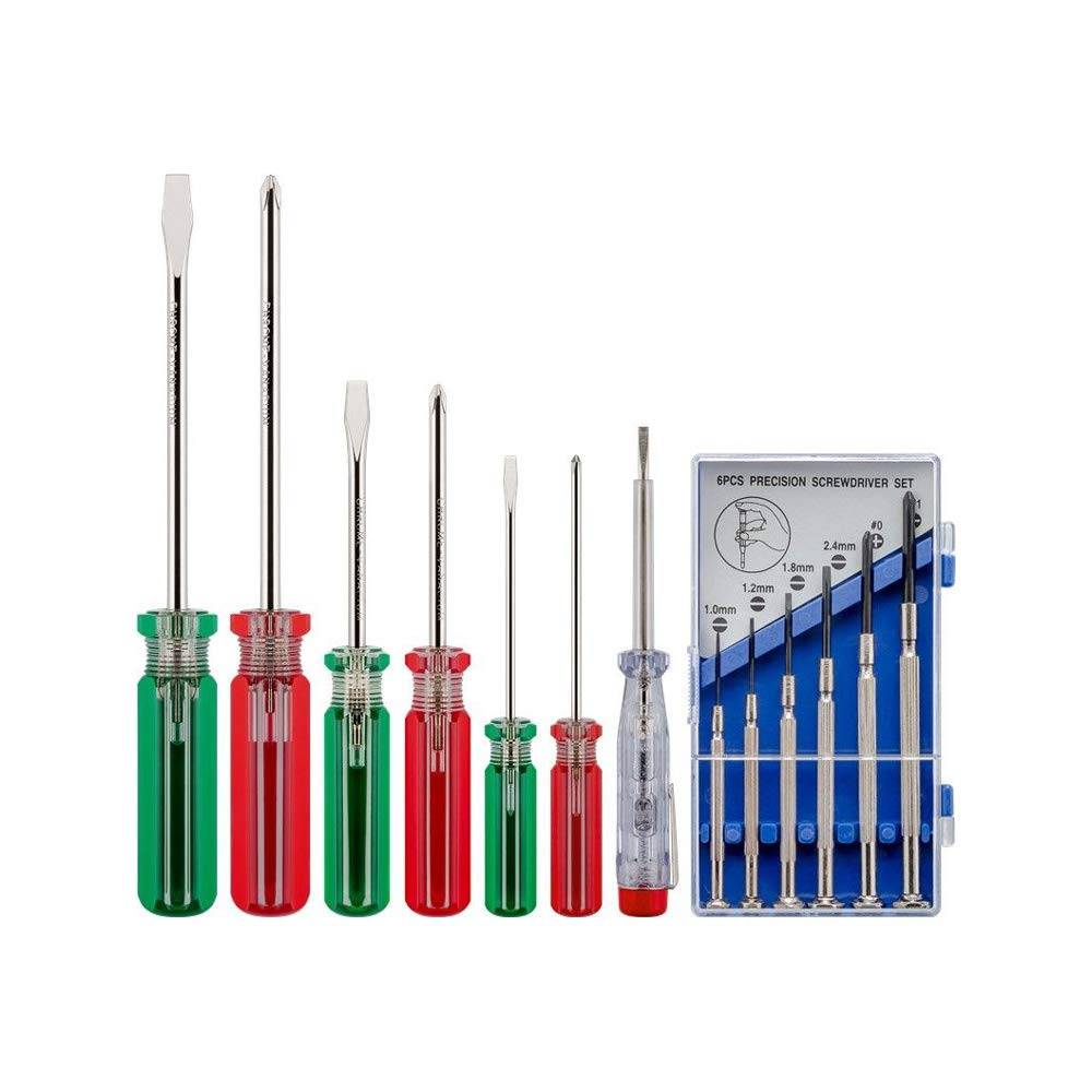 Goobay 45243 Lötkolben 30W Werkzeug Set Tasche / Entlötpumpe Lötzinn Lötfett / Schraubendreher Zange Crimpen / 20-teilig-3