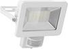 Goobay 53882 LED Außenstrahler Bewegungsmelder 30W / PIR Sensor / 2550lm Neutralweiß Scheinwerfer Außenleuchte / Weiß