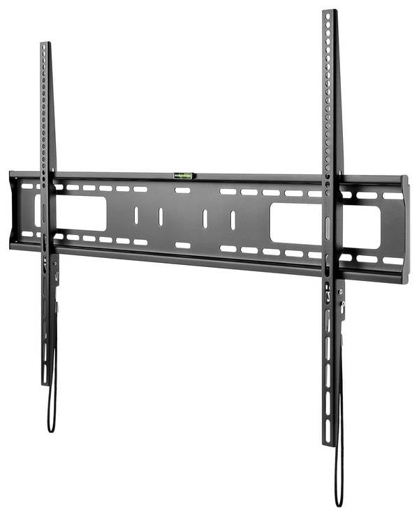 Goobay 49892 TV-Wandhalterung Pro FIXED 109 cm (43") - 254 cm (100") extrem flache Fernsehhalterung, VESA 900x600, 75 kg