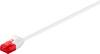 Goobay 93694 CAT 6 Slim Kabel Netzwerkkabel RJ45 Stecker 250 MHz Kupfer Patchkabel Ethernet LAN Kabel U/UTP Weiß 3m