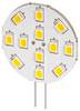 Goobay 30589 LED Strahler G4 Leuchtmittel 2 Watt / LED Glühbirne kaltweiß 6500 K / Sockel G4 / LED Glühlampe 230 lm