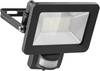Goobay 53881 LED Außenstrahler Bewegungsmelder 30W / PIR Sensor / 2550lm Neutralweiß Scheinwerfer Außenleuchte / Schwarz
