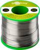 Goobay 51129 Lötzinn bleifrei ø 0,8 mm Lötdraht Flussmittel / 3,8 % Silber / 217 °C Schmelzpunkt bleifreies Löten 250g