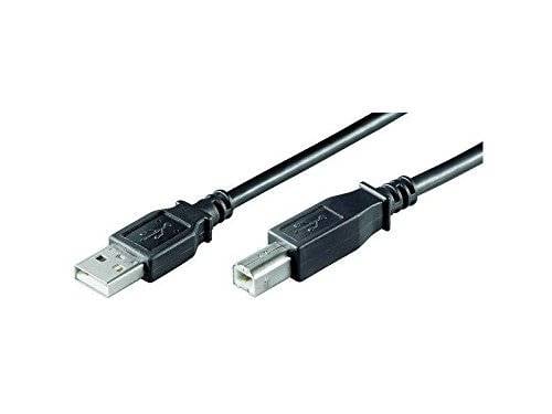 Goobay 68900 USB A 2.0 auf USB B Druckerkabel / Typ B Kabel / 480 Mbits / USB-B für Drucker & Scanner / Schwarz / 1,8m-1