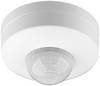 Goobay 96007 Infrarot Bewegungsmelder 360° mit 3-fach PIR-Sensor für LED Deckenleuchte innen Aufputz Melder, 12 m, Weiß