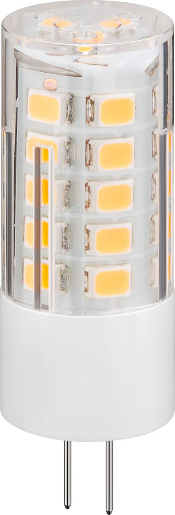 Goobay 71438 LED Kompaktlampe G4 Leuchtmittel 3,5 Watt / LED Glühbirne warmweiß 2700 K / Sockel G4 / LED Glühlampe 340lm