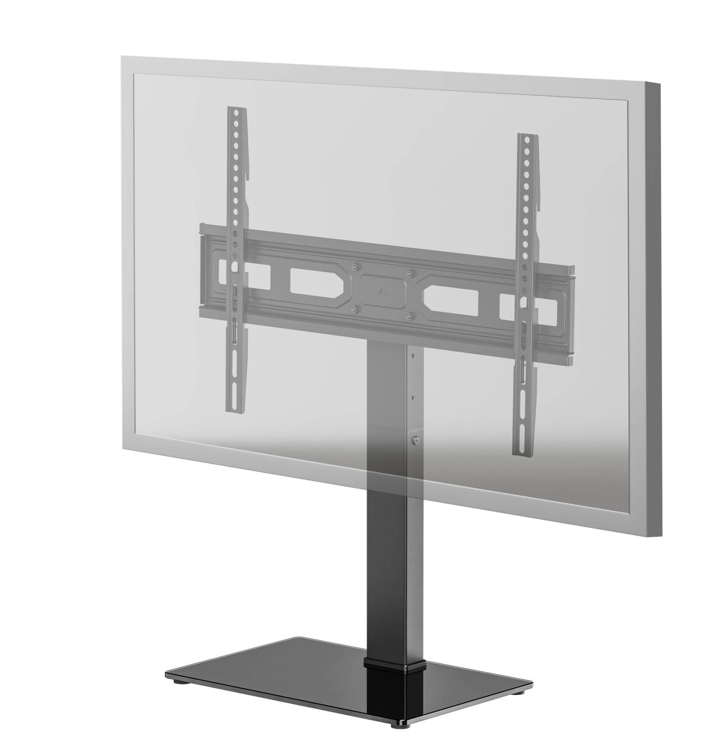 Goobay 58524 TV Standfuß MONO 81 cm (32") - 140 cm (55") TV-Halterung 35° schwenkbar, Fernsehständer VESA 400x400, 40 kg-0