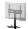 Goobay 58524 TV Standfuß MONO 81 cm (32") - 140 cm (55") TV-Halterung 35° schwenkbar, Fernsehständer VESA 400x400, 40 kg