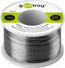 Goobay 40850 Lötzinn bleifrei ø 0,56 mm Lötdraht Flussmittel / 0,3 % Silber / 217 °C Schmelzpunkt bleifreies Löten 100g