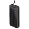Goobay 53934 Outdoor Solar Powerbank 20000 mAh, USB C und USB A, Power Delivery 18 W und Quick Charge
