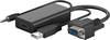 Goobay 61259 VGA auf HDMI Adapter Full HD 1080p @ 60Hz Adapterkabel konvertiert VGA & Audio in HDMI Signale Monitorkabel