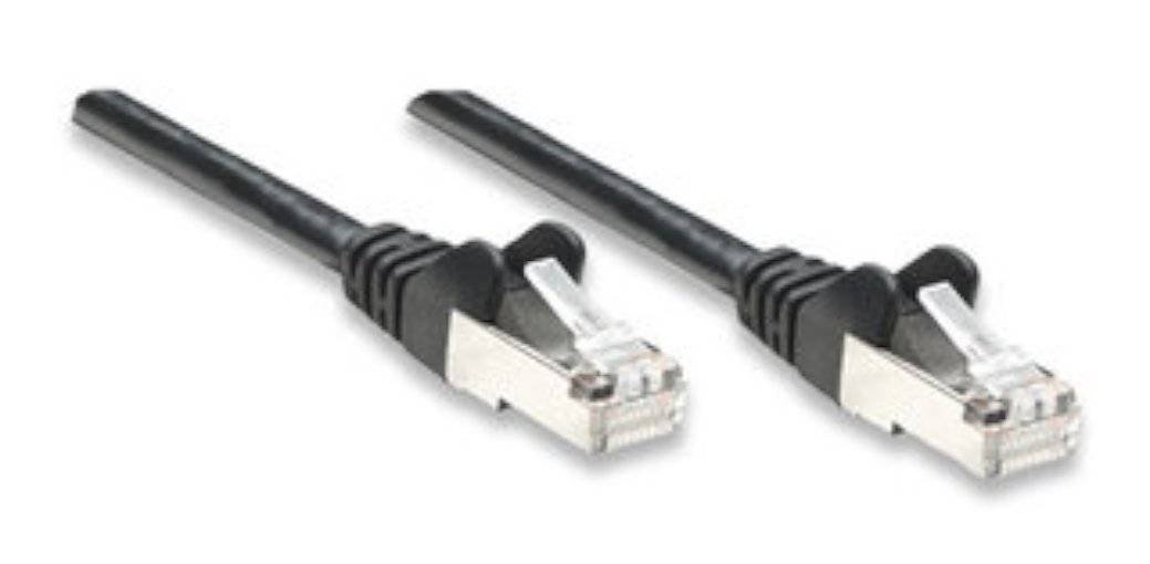Goobay 93706 CAT 6 A Netzwerkkabel RJ45 Stecker Kupfer CU halogenfrei Ethernet LAN Kabel S/FTP Internetkabel Schwarz 10m-2