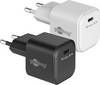 Goobay 65331 Nano USB-C Netzteil 45W / Power Delivery Charger / Universal Ladegerät Handy / USB Typ C Adapter / Schwarz