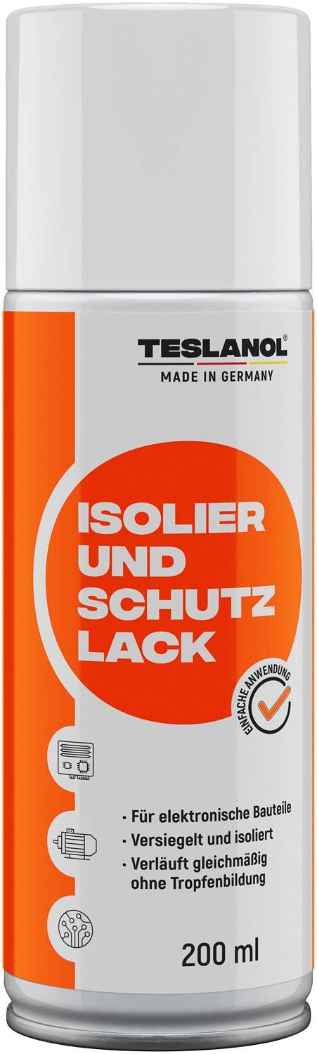 Teslanol 26027 Isolierspray & Schutzlack Spray für elektronische Bauteile Versiegelung & Isolierung Lackspray 200 ml-0