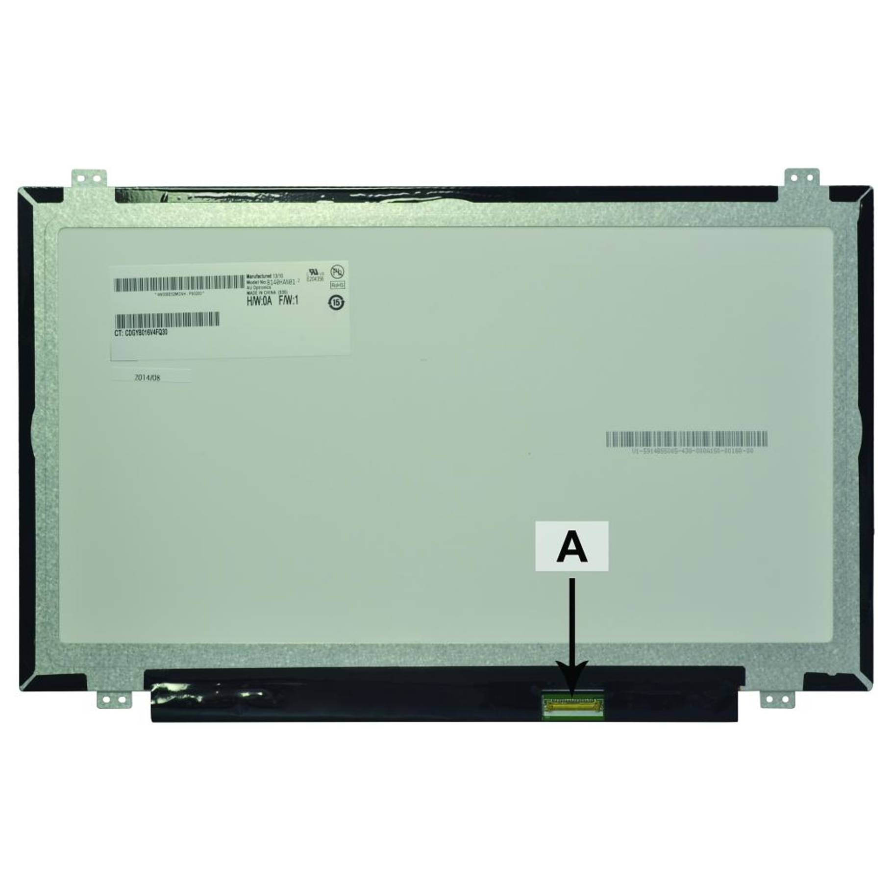 14.0 WUXGA 1920X1080 LED Matte w/IPS Dell Latitude E7440-0