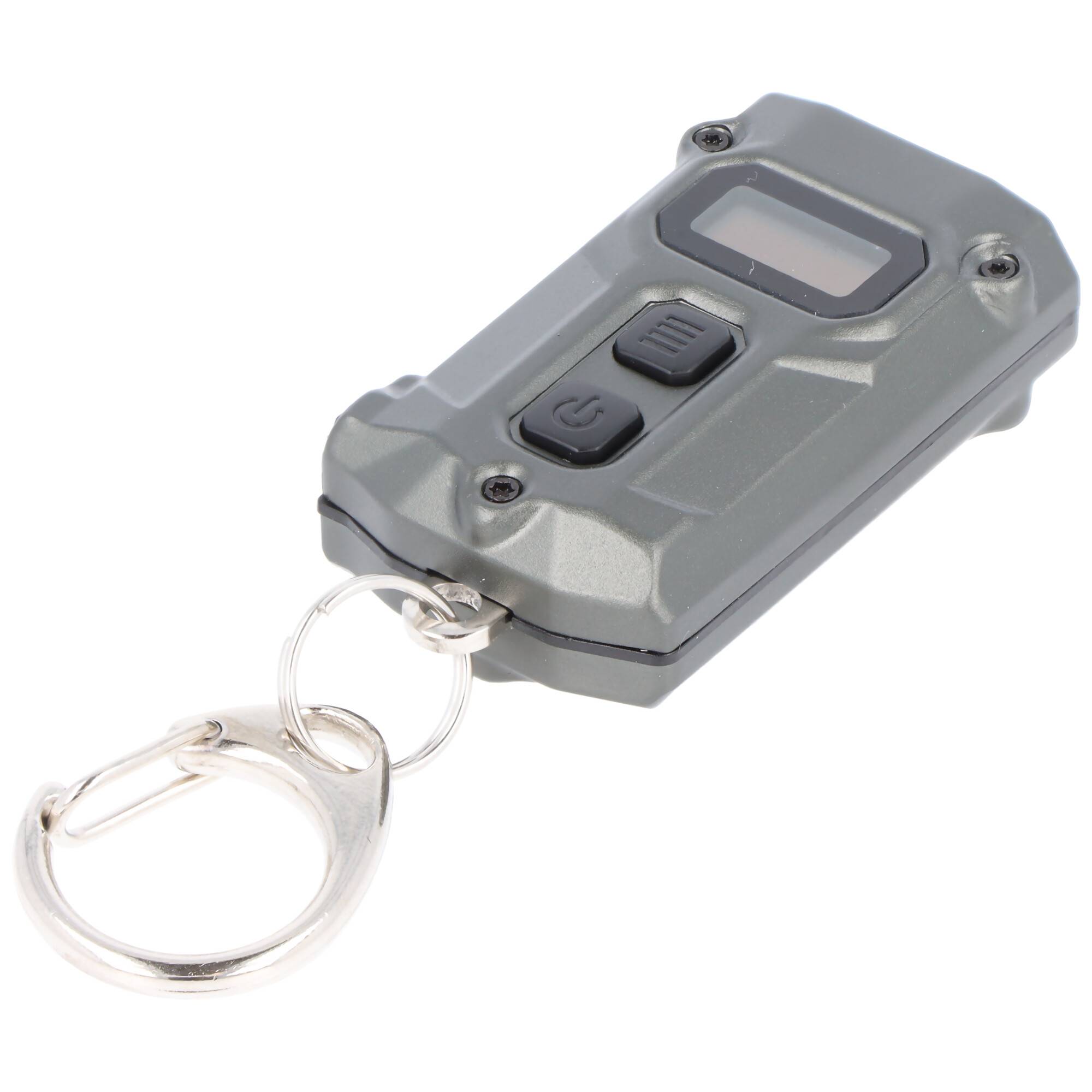 Nitecore TINI 3 Mini LED-Taschenlampe, für den Schlüsselbund, MCT UHE LEDs, 600 Lumen, wiederaufladbar Grau-4