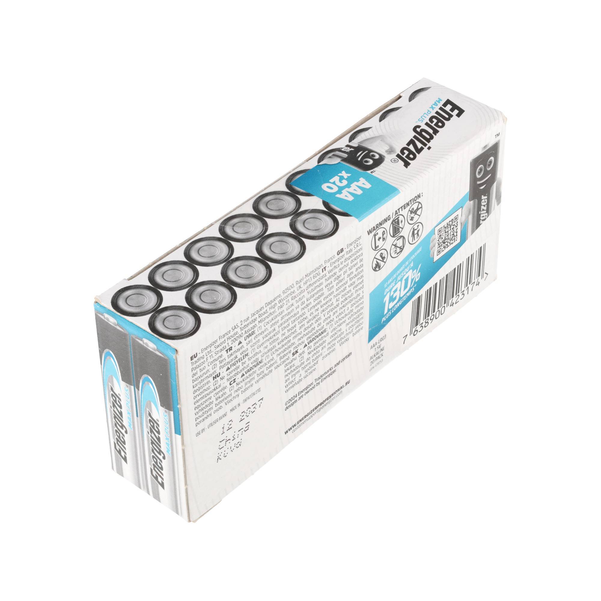 1St. Energizer LR03 (20 Stk.) Max Plus Micro (AAA) 20 Stück,Inhalt:20Stk.-2