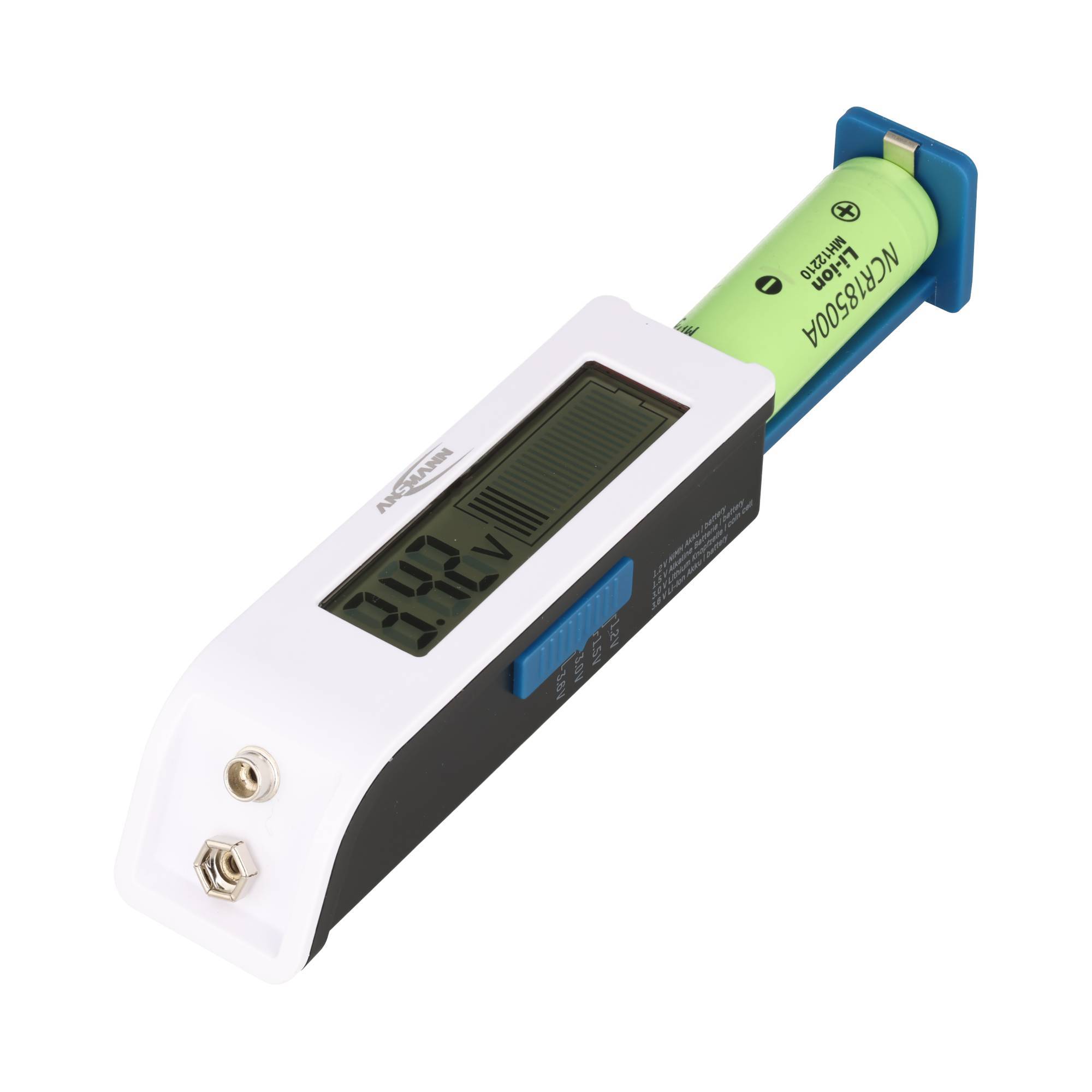 Universal Batterietester mit Display und Balkenanzeige für handelsübliche Akkus und Batterien-2