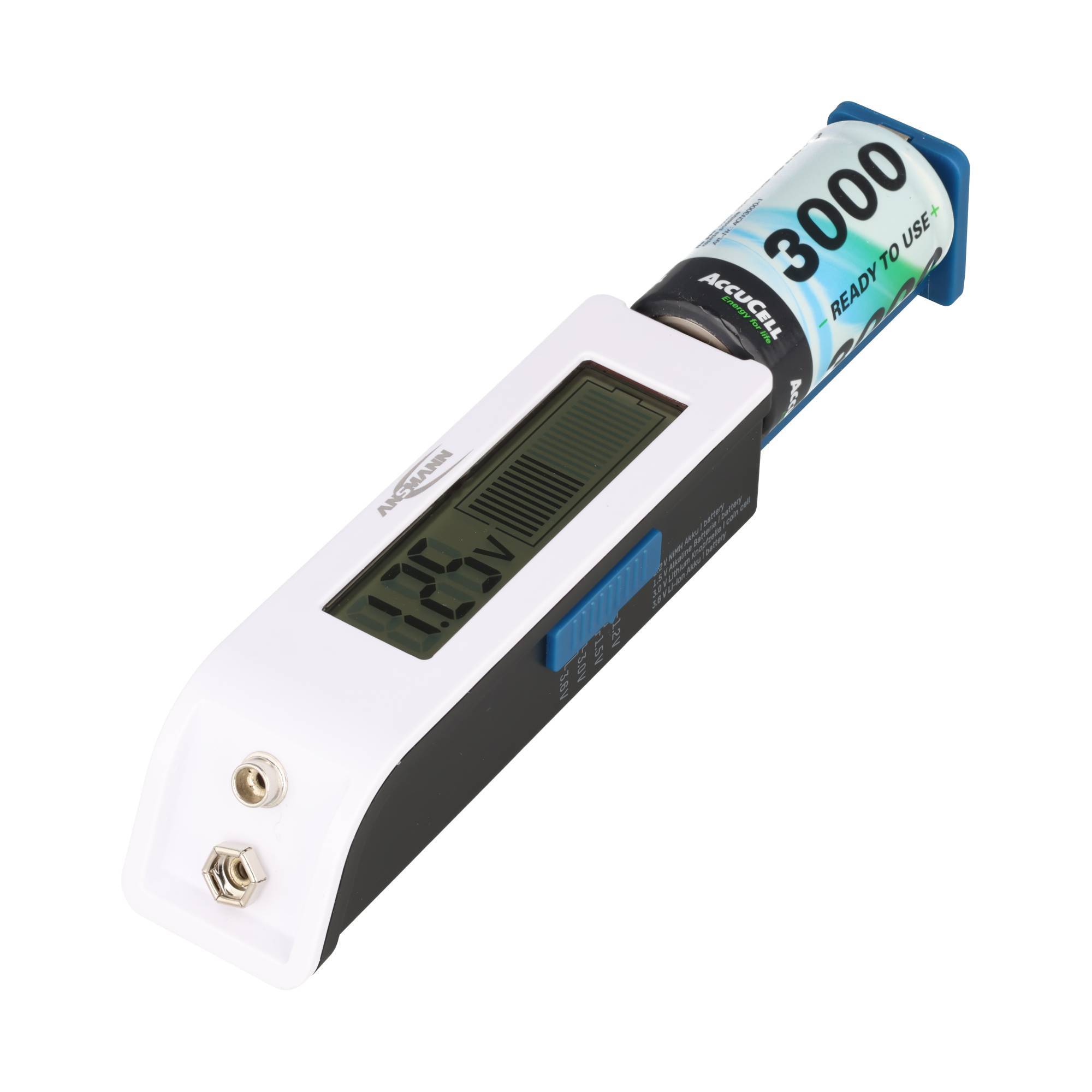 Universal Batterietester mit Display und Balkenanzeige für handelsübliche Akkus und Batterien-3