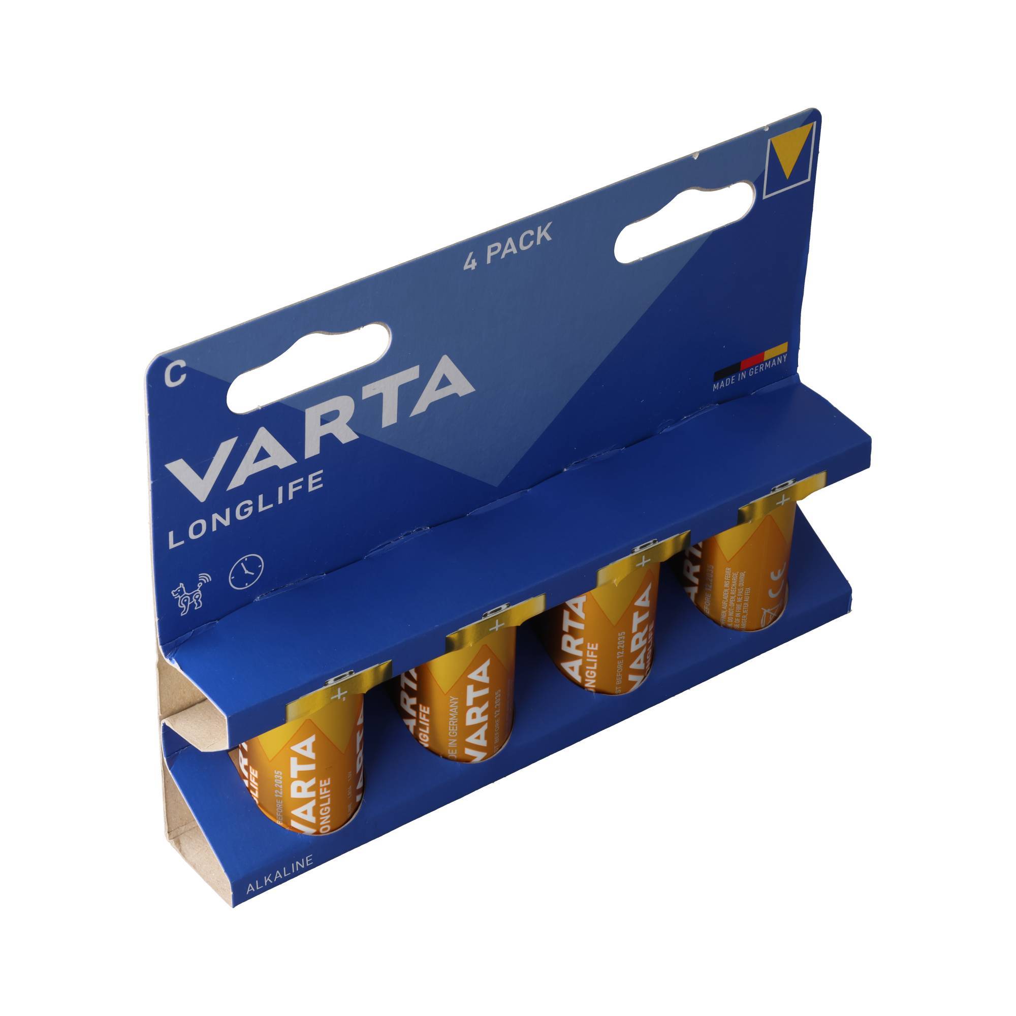 VARTA - 4114 Longlife Baby C Blister 4er - Baby (C) - 1,5 V-2