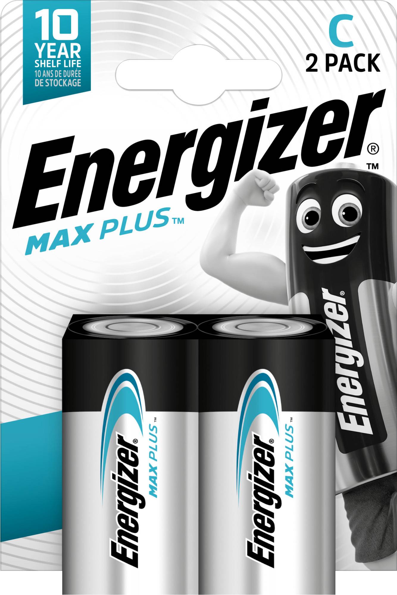 Energizer Max Plus - Batterie 2 x LR14 / C Typ-0