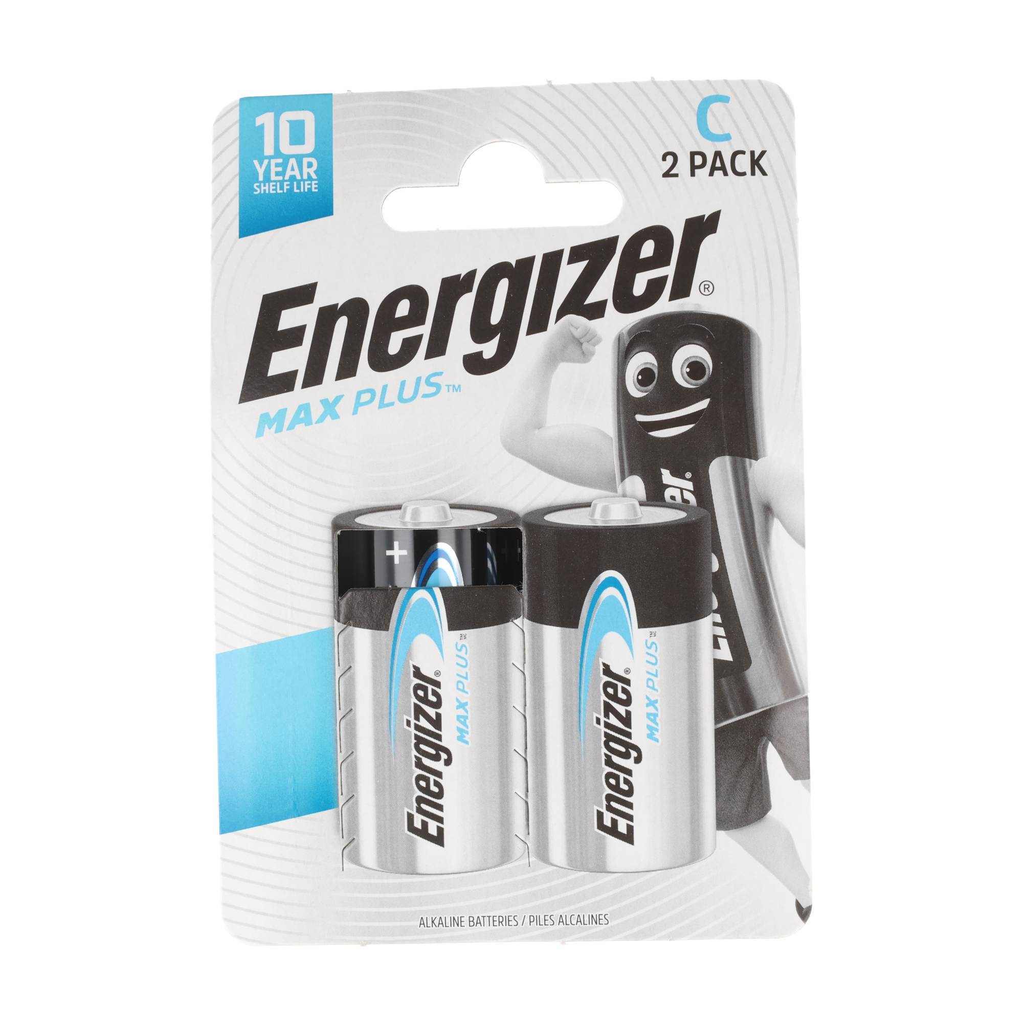1St. Energizer LR14 (2 Stk.) Max Plus Baby (C) 2 Stück,Inhalt:2Stück-0