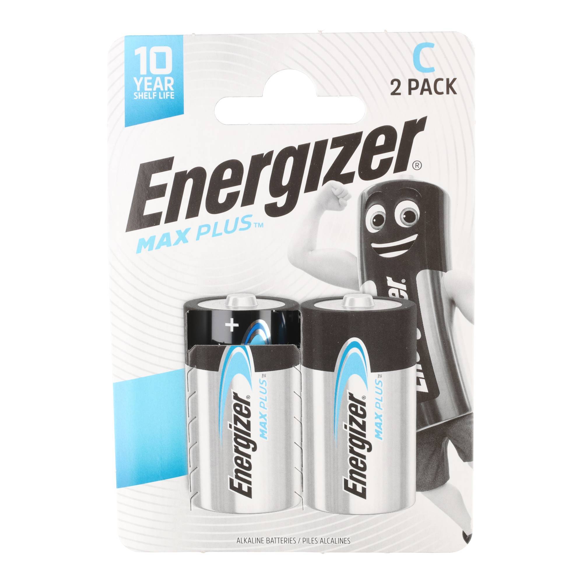 1St. Energizer LR14 (2 Stk.) Max Plus Baby (C) 2 Stück,Inhalt:2Stück-2