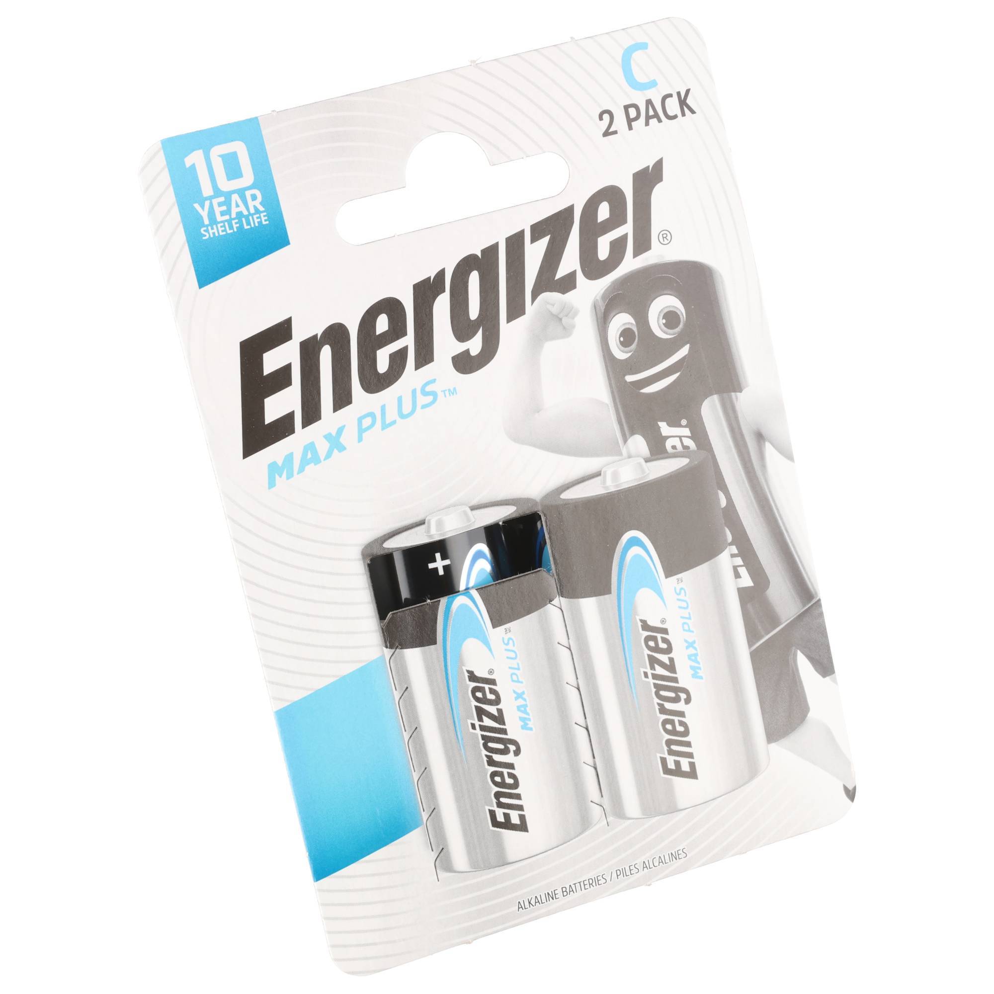 1St. Energizer LR14 (2 Stk.) Max Plus Baby (C) 2 Stück,Inhalt:2Stück-3