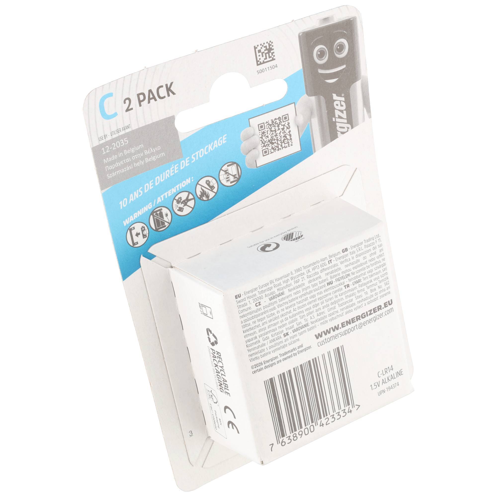 1St. Energizer LR14 (2 Stk.) Max Plus Baby (C) 2 Stück,Inhalt:2Stück-4