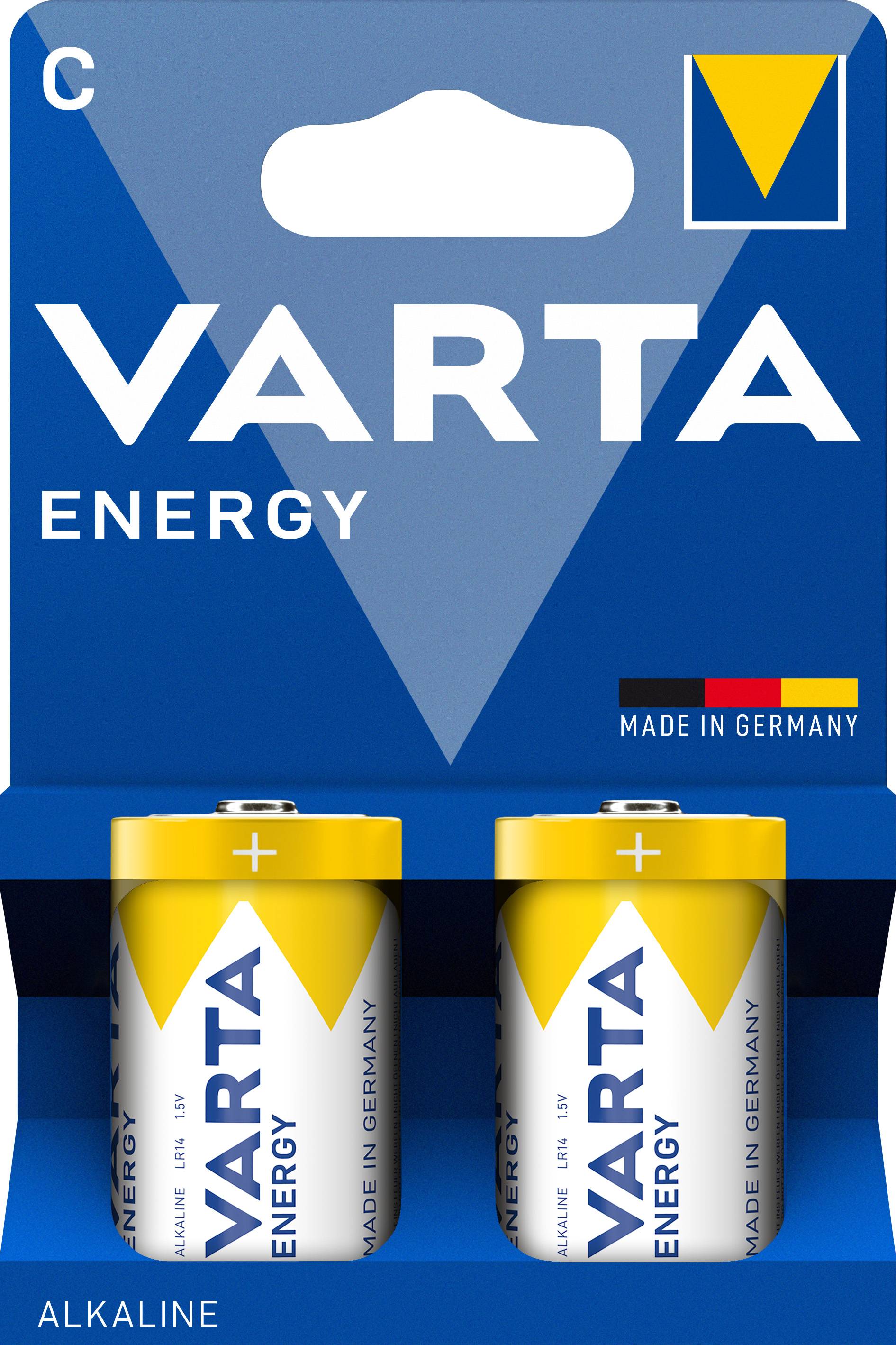 VARTA - Batterie Alkaline Baby C LR14 - - 04114229422 - Batterie - Baby (C)-0