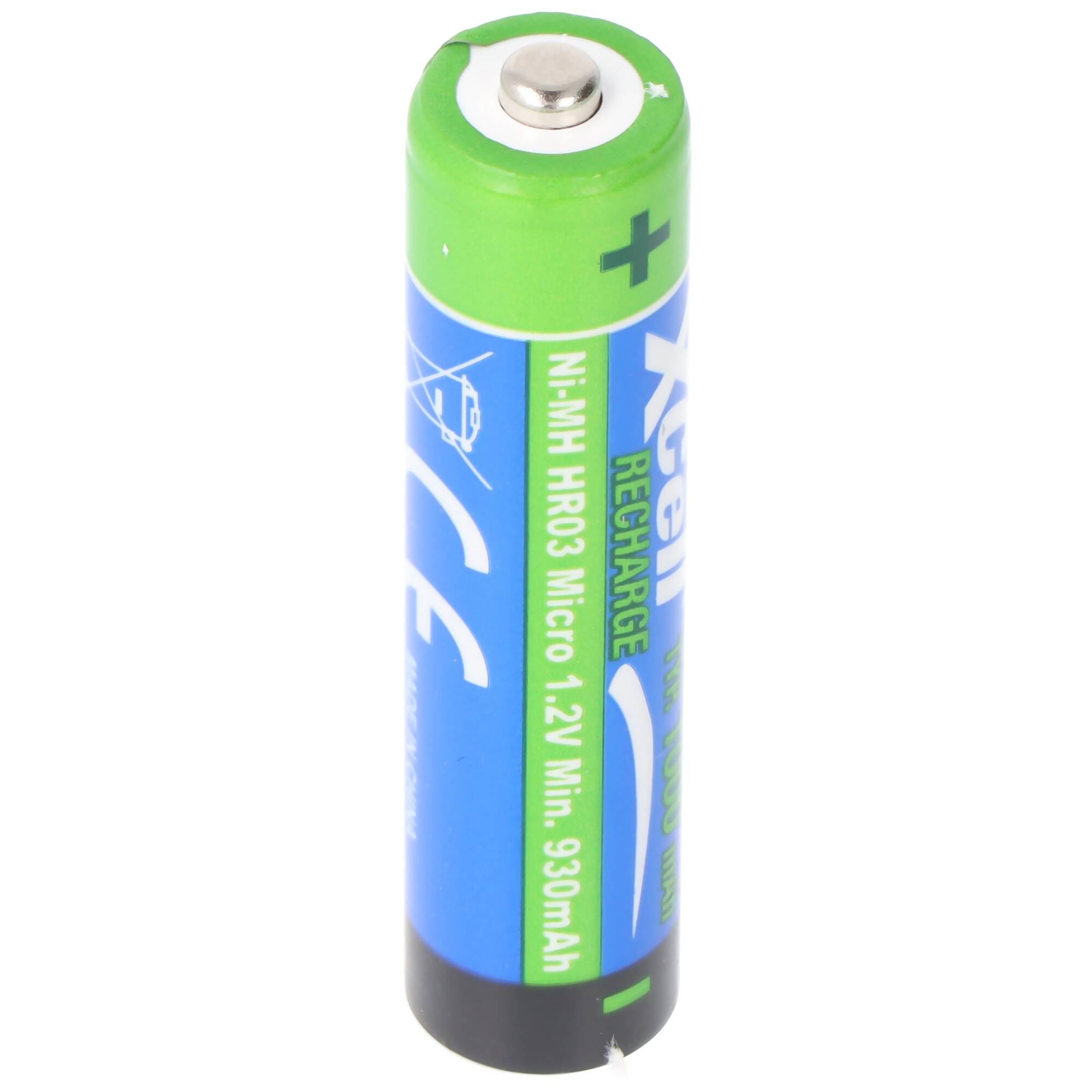 Telefon Akku AAA , Phone Power Akku Micro/AAA 1000mAh 4er Pack-1