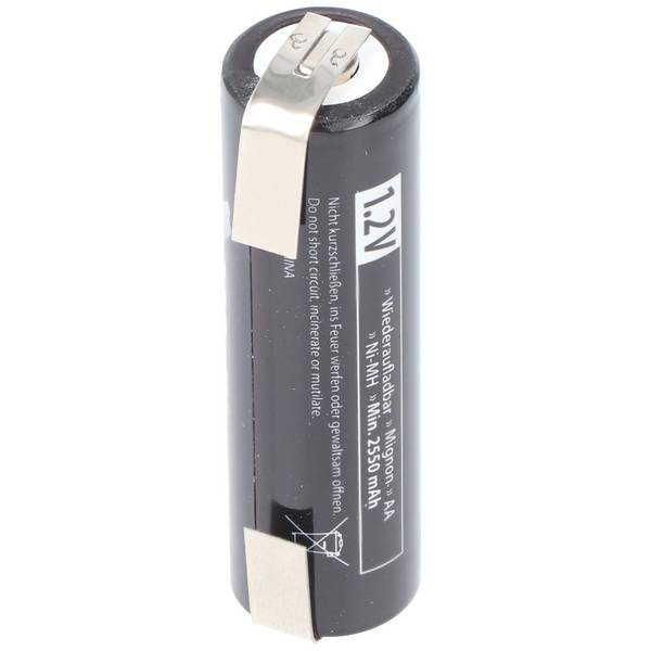 2550mAh Akku passend für PHILIPS Rasierer Akku 5810XL, 5811XL, 5814XL, 5818XL, HP2750, HQ6675