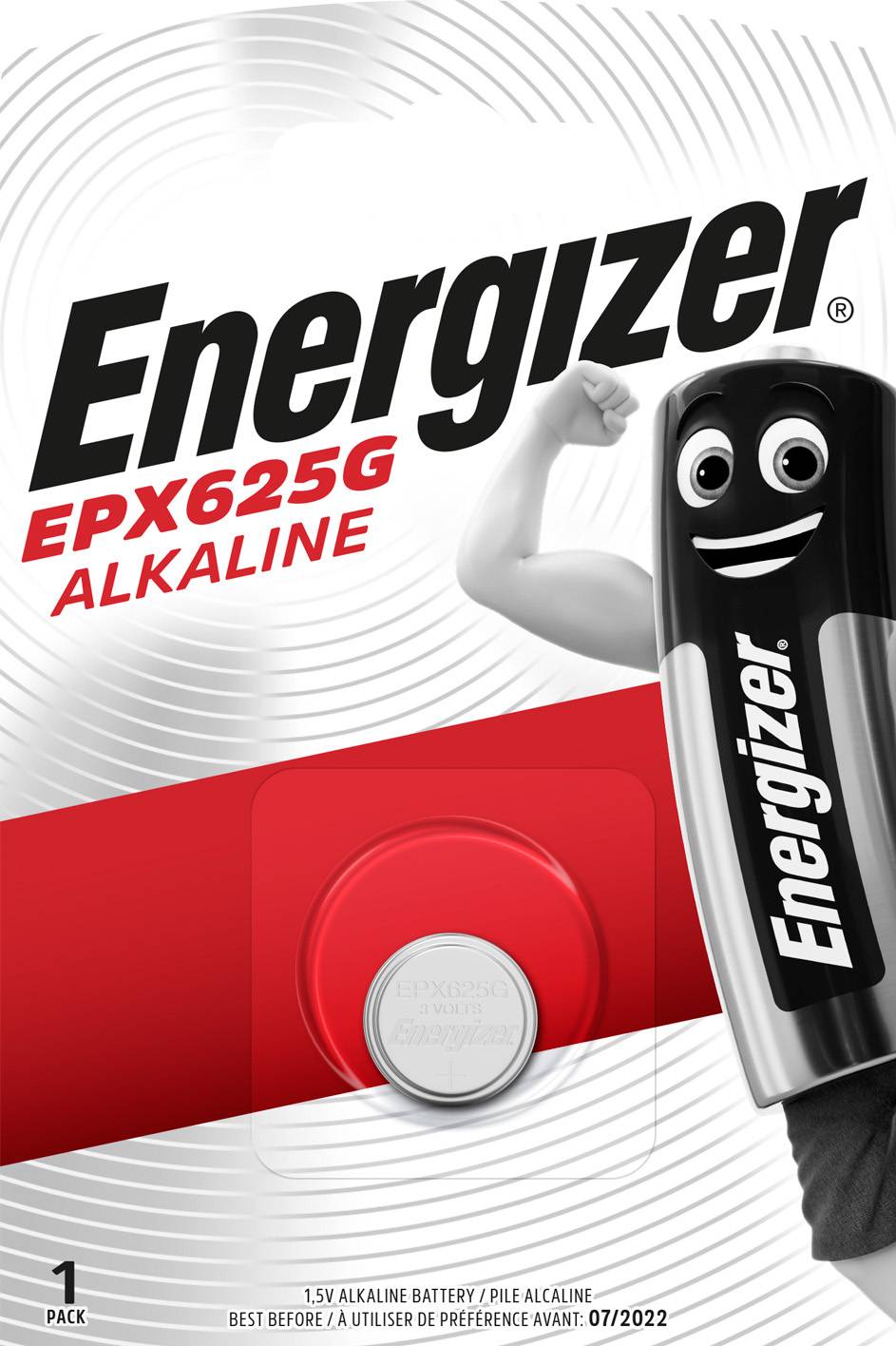 Energizer Batterie Alkaline, Knopfzelle, LR9, EPX625G, 1.5V Electronics, Retail Blister (1-Pack)-0